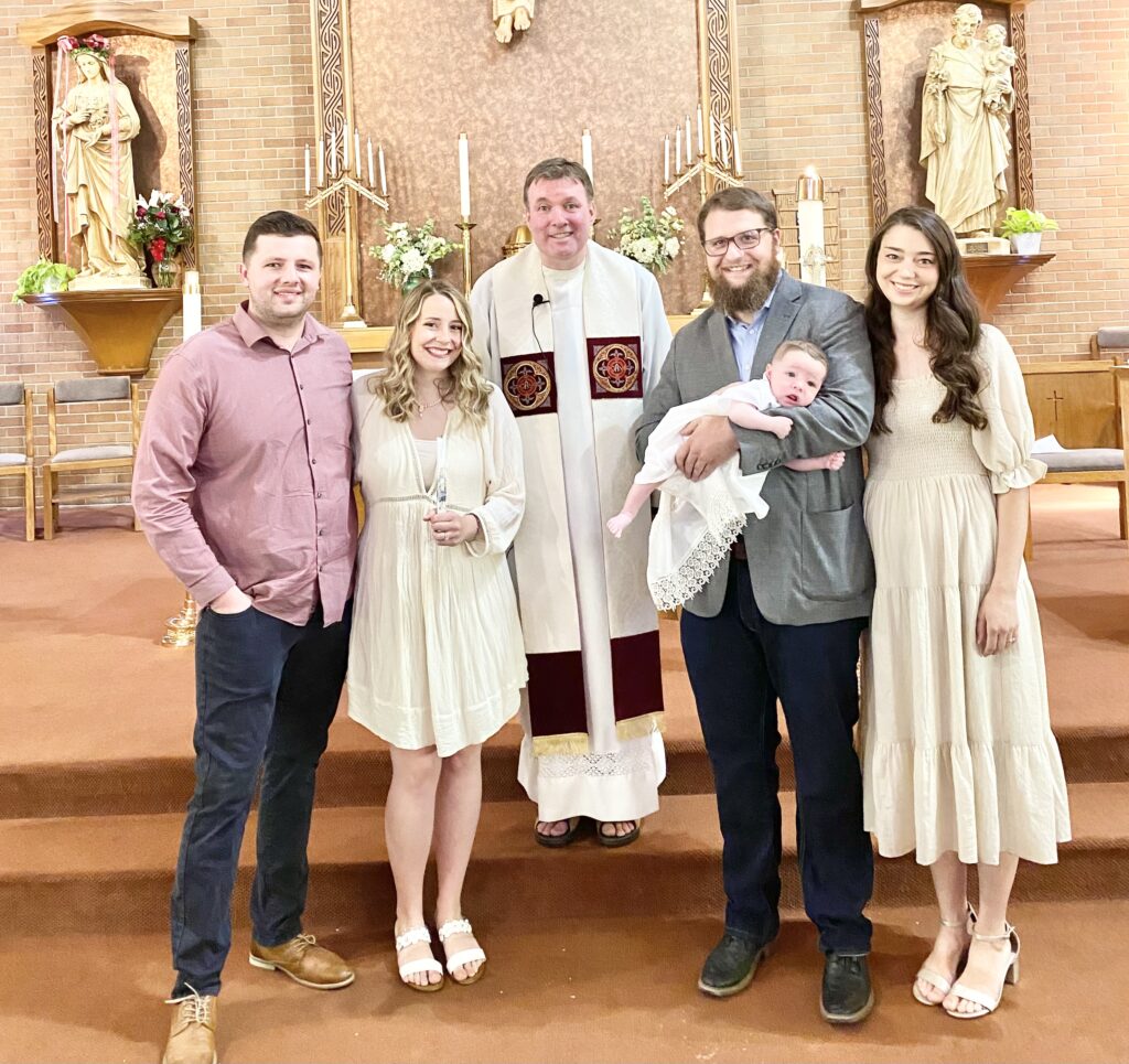 Baptism at Saint Josephs 