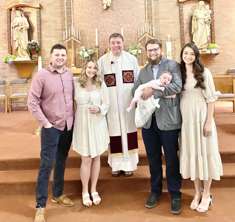 Baptism at Saint Josephs